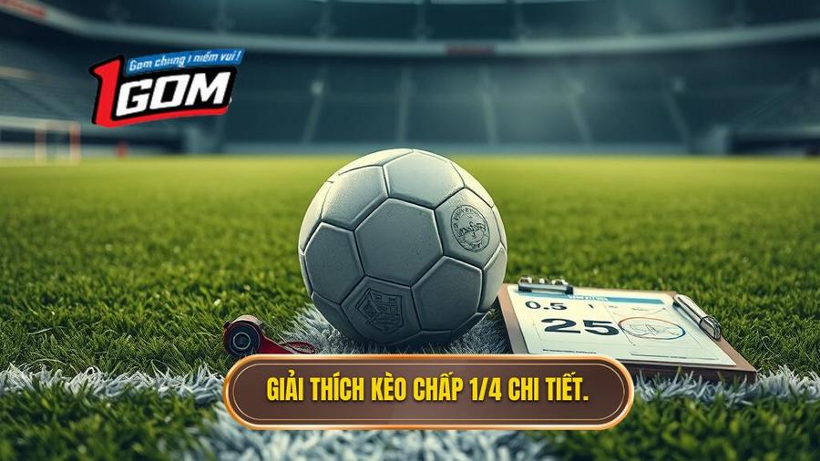 1. Giải thích kèo chấp 1_4 chi tiết.