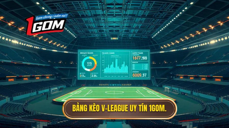Bảng kèo V-League uy tín 1GOM.