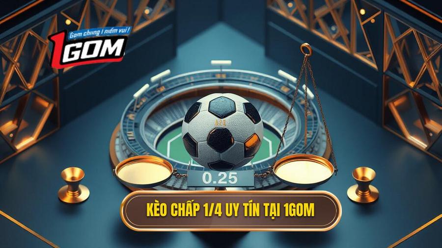 Kèo chấp 1_4 uy tín tại 1GOM